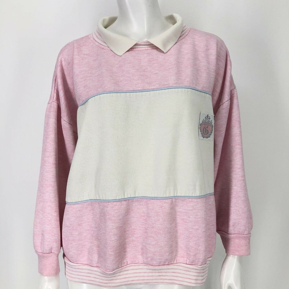 Vintage Gitano Sweatshirt 24 W Colorblock 80's 90s
